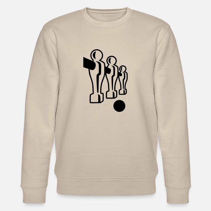 Tischkicker - Stanley/Stella Unisex Bio-Sweatshirt CHANGER  - Beige