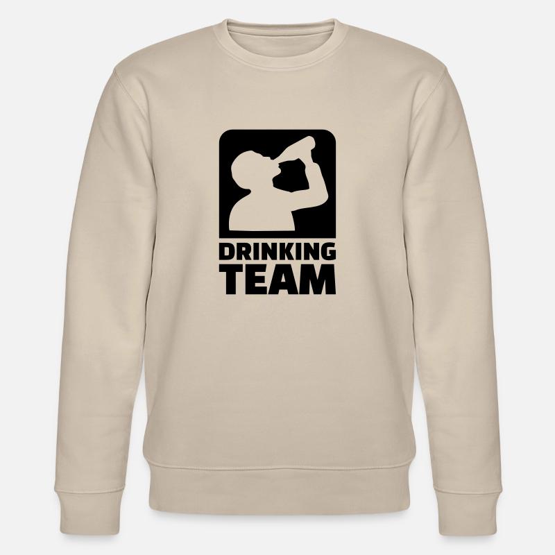 Drinking Team - Sweat bio CHANGER Stanley/Stella Unisexe - beige
