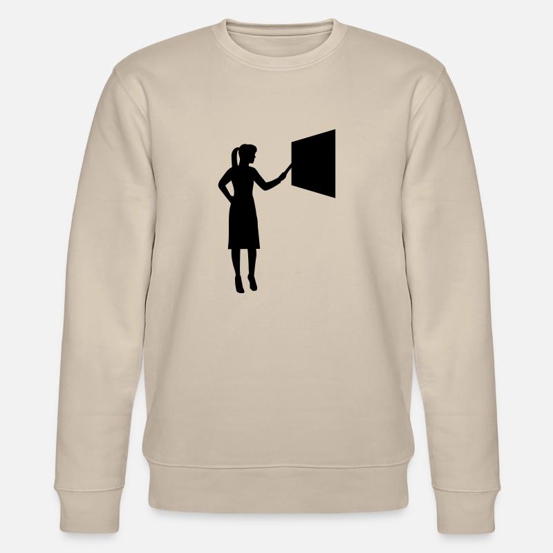 Lehrerin - Stanley/Stella Unisex Bio-Sweatshirt CHANGER  - Beige