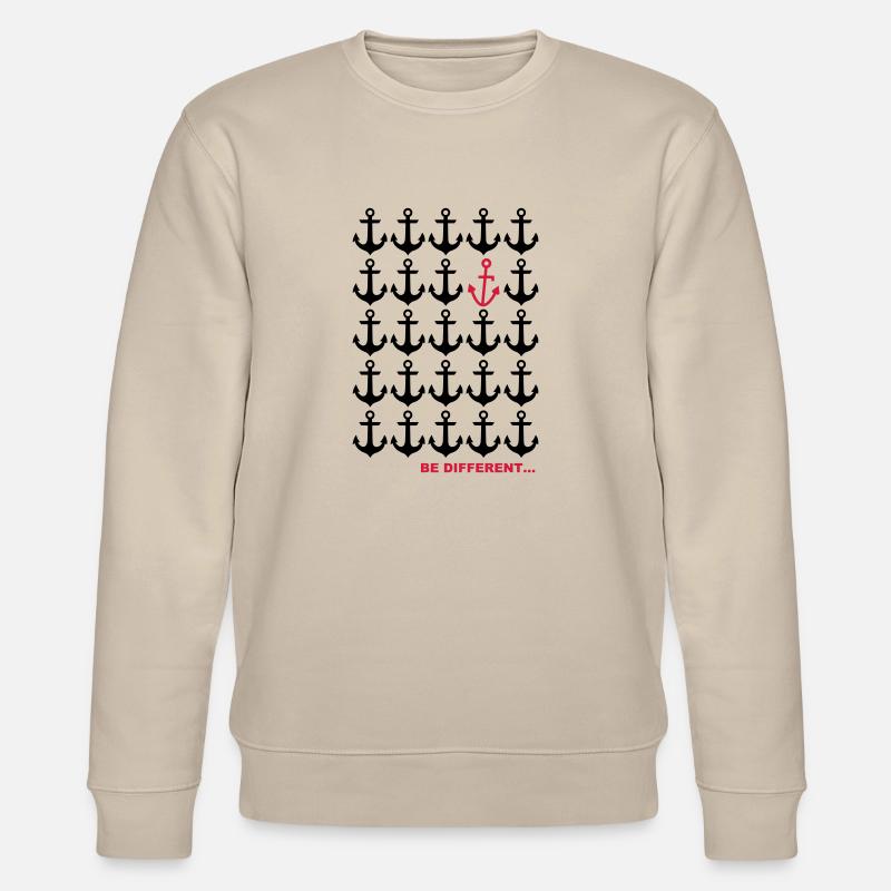 Be Different... - Stanley/Stella Unisex Bio-Sweatshirt CHANGER - Beige