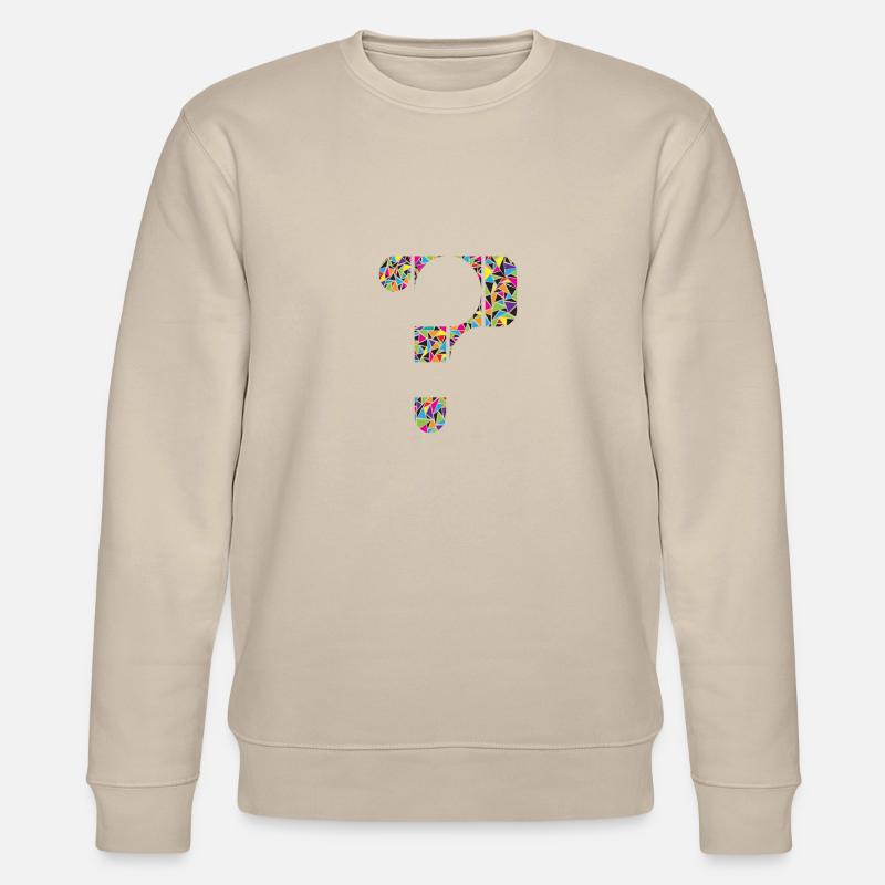 Point d'interrogation - Sweat bio CHANGER Stanley/Stella Unisexe - beige