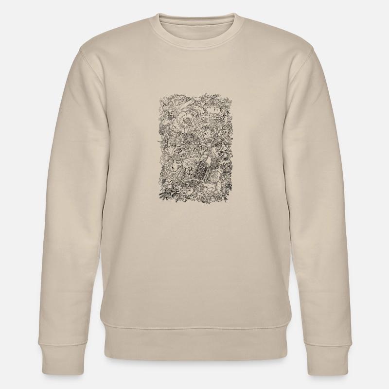 Engines_on_hochkant - Stanley/Stella Unisex Bio-Sweatshirt CHANGER  - Beige