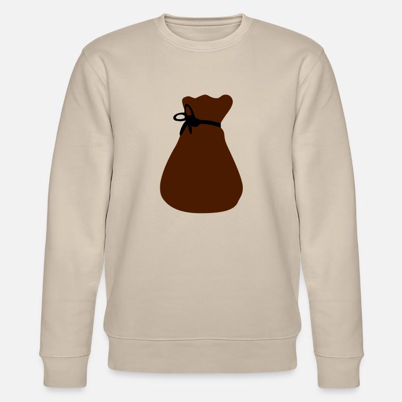 Sack, zubebunden - Stanley/Stella Unisex Bio-Sweatshirt CHANGER  - Beige