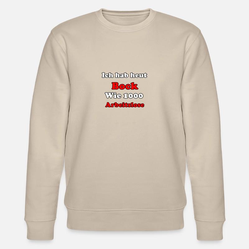 Arbeitslose - Stanley/Stella Unisex Bio-Sweatshirt CHANGER  - Beige