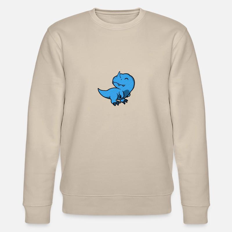 Rex Blue Cute - Stanley/Stella Unisex Bio-Sweatshirt CHANGER  - Beige