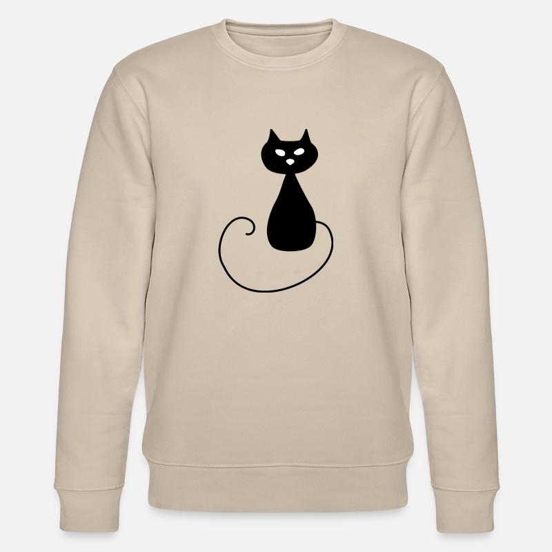 Cat - Stanley/Stella Unisex Bio-Sweatshirt CHANGER  - Beige