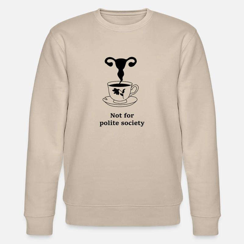 Wirkung der Eierstöcke - Stanley/Stella Unisex Bio-Sweatshirt CHANGER - Beige