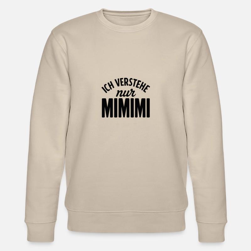 Déclaration du bureau de Mimimi - Sweat bio CHANGER Stanley/Stella Unisexe - beige