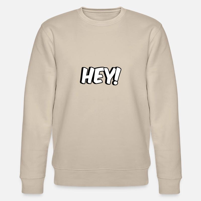 Hey! Comic Design - Stanley/Stella Unisex Bio-Sweatshirt CHANGER  - Beige