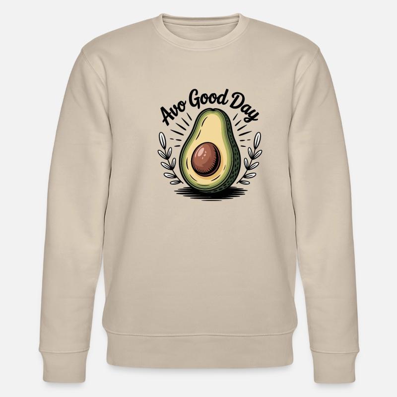Avo Good Day - Stanley/Stella Unisex Bio-Sweatshirt CHANGER  - Beige