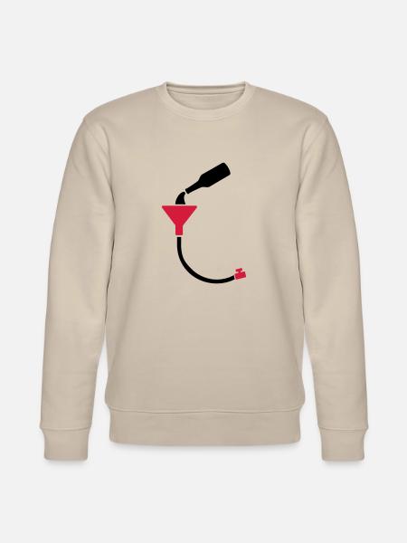 Beer Bong - Stanley/Stella CHANGER Unisex Organic Sweatshirt - beige