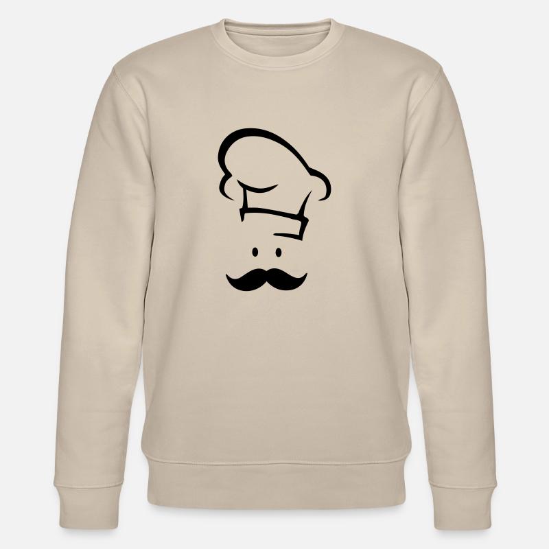 Cook Face - Stanley/Stella CHANGER Unisex Organic Sweatshirt - beige