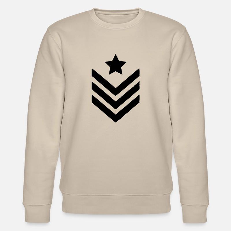 abzeichen_001 - Stanley/Stella Unisex Bio-Sweatshirt CHANGER  - Beige