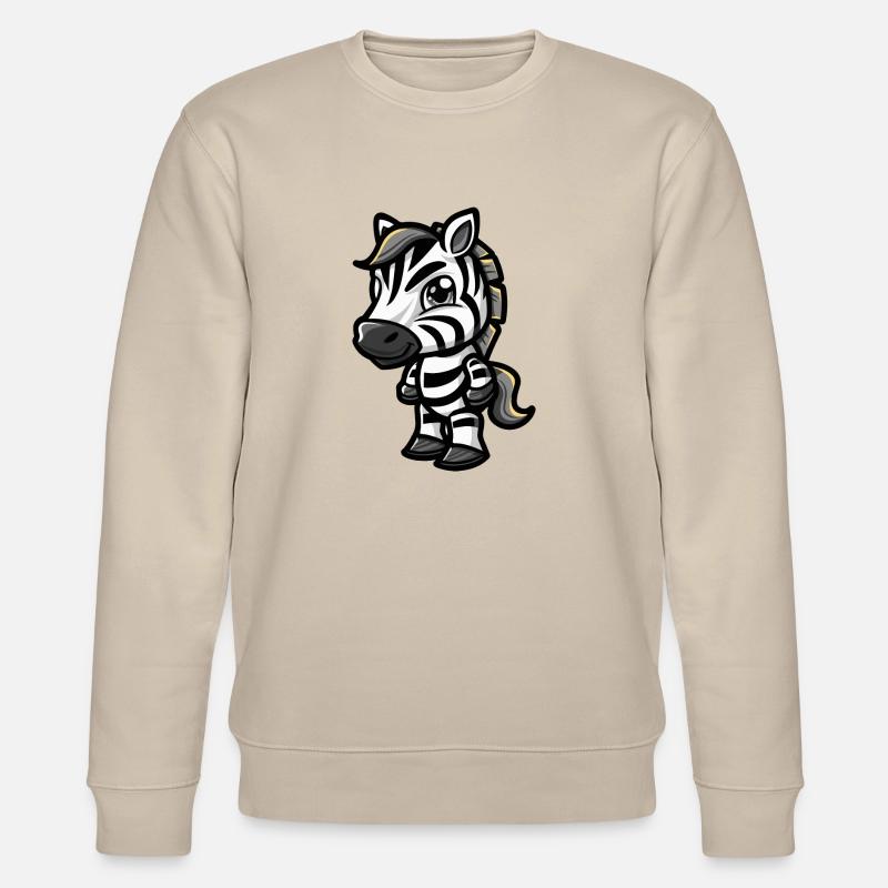 zebra - Stanley/Stella Unisex Bio-Sweatshirt CHANGER  - Beige