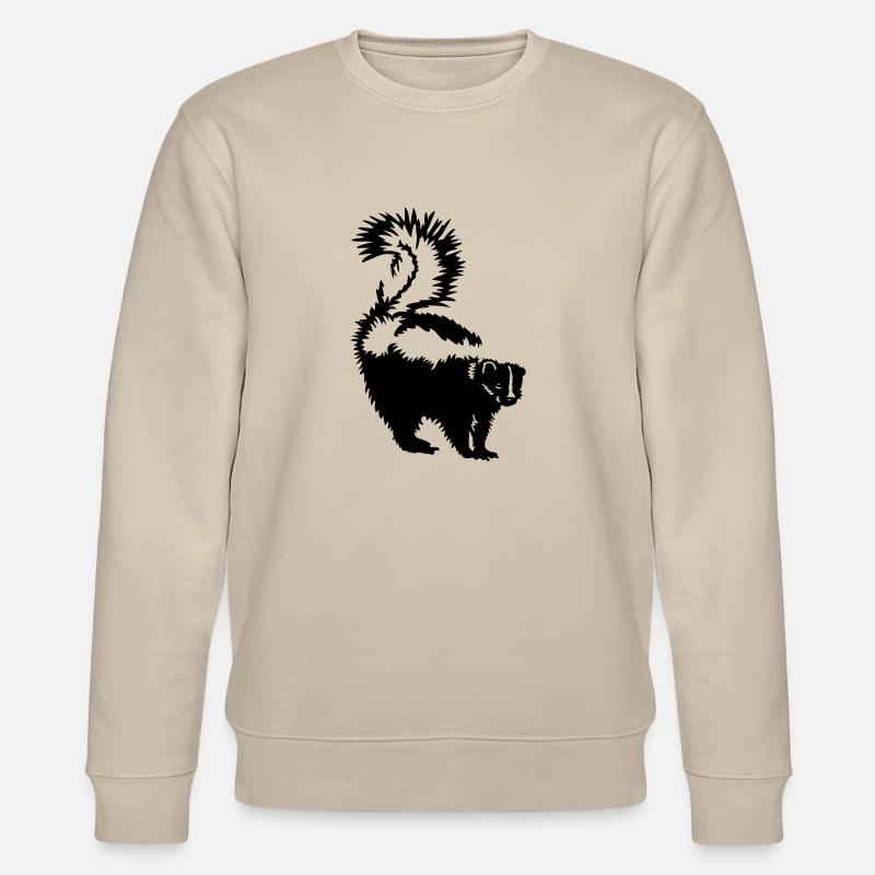 Stinktier - Stanley/Stella Unisex Bio-Sweatshirt CHANGER  - Beige