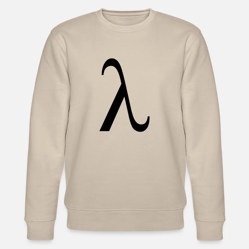 lambda greek - Stanley/Stella Unisex Bio-Sweatshirt CHANGER  - Beige