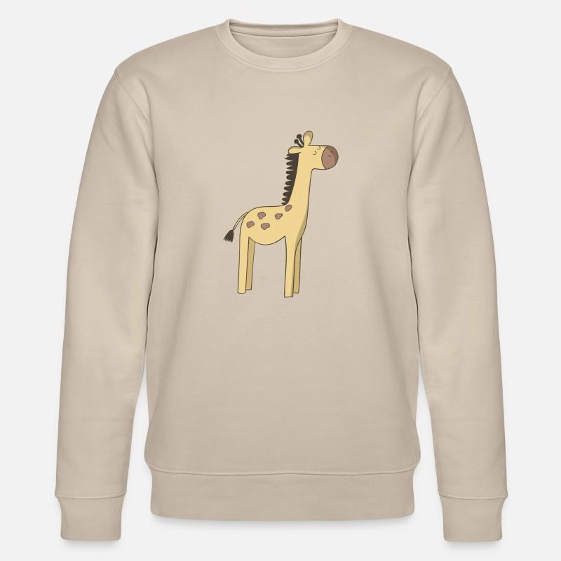 Giraffe - Stanley/Stella Unisex Bio-Sweatshirt CHANGER  - Beige