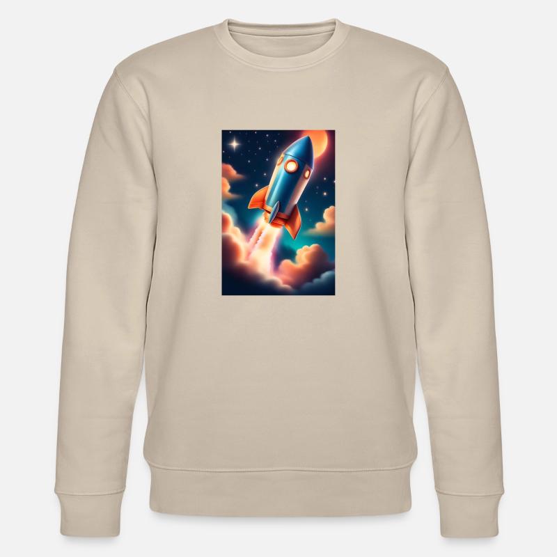 Fusée - Sweat bio CHANGER Stanley/Stella Unisexe - beige