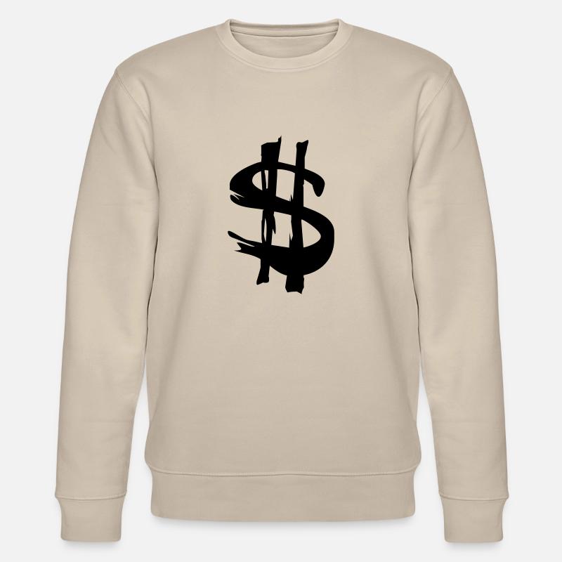 dollar - Stanley/Stella Unisex Bio-Sweatshirt CHANGER  - Beige