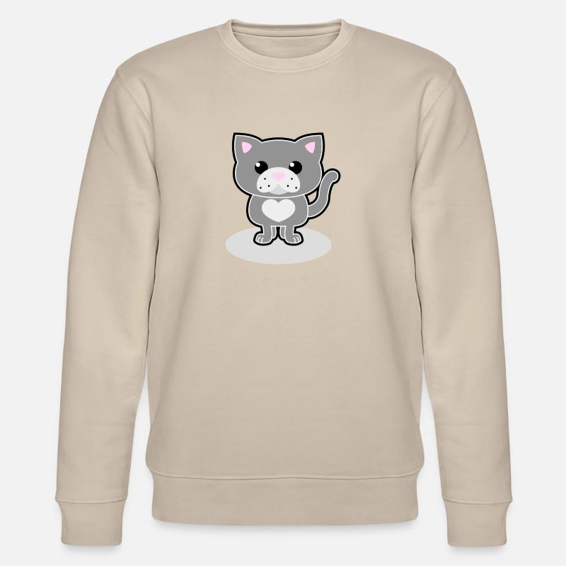 chat doux - Sweat bio CHANGER Stanley/Stella Unisexe - beige