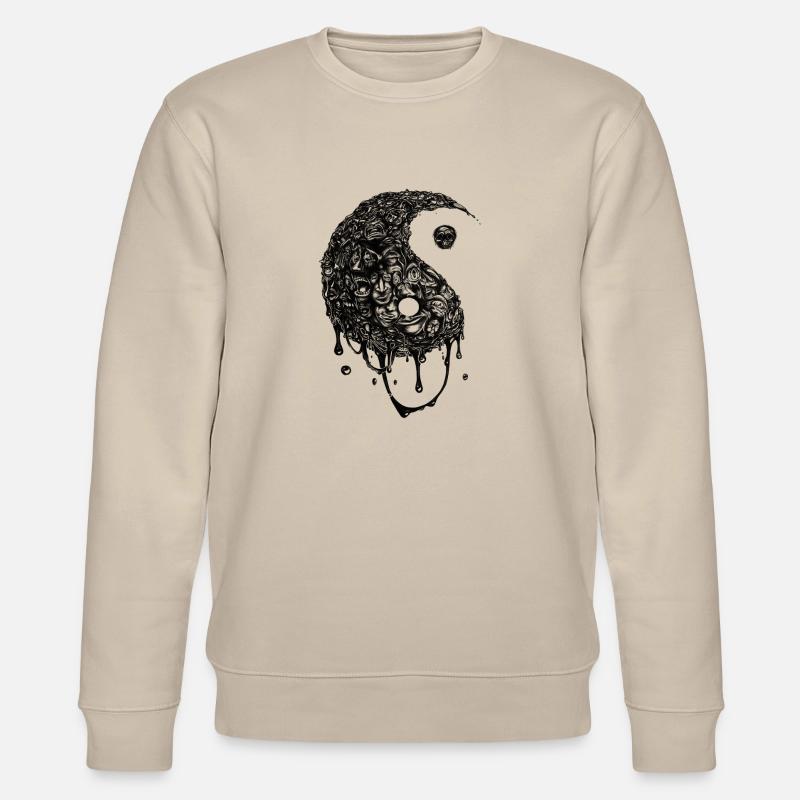 Yin Yang - Stanley/Stella Unisex Bio-Sweatshirt CHANGER - Beige
