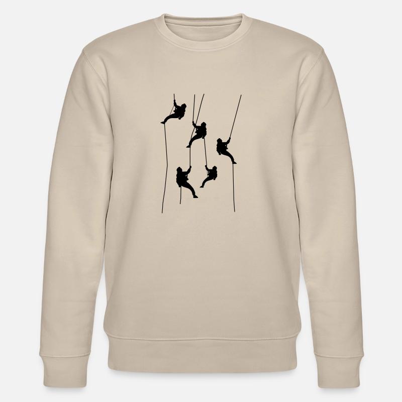 kletterer - Stanley/Stella Unisex Bio-Sweatshirt CHANGER  - Beige