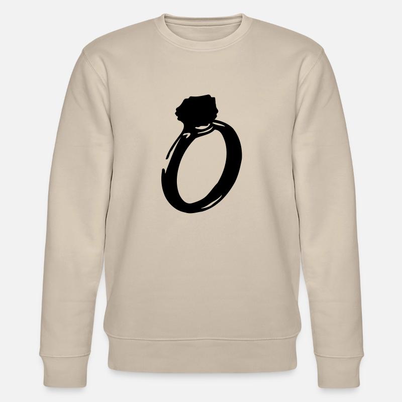 diamond_ring - Sweat bio CHANGER Stanley/Stella Unisexe - beige