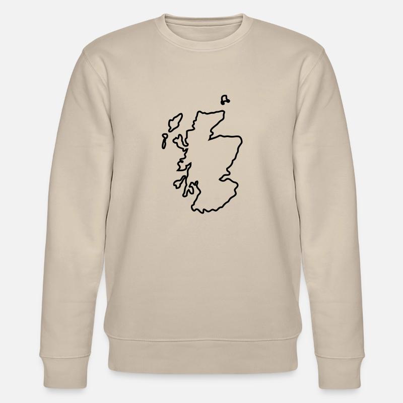 scotland 03 - Stanley/Stella Unisex Bio-Sweatshirt CHANGER  - Beige
