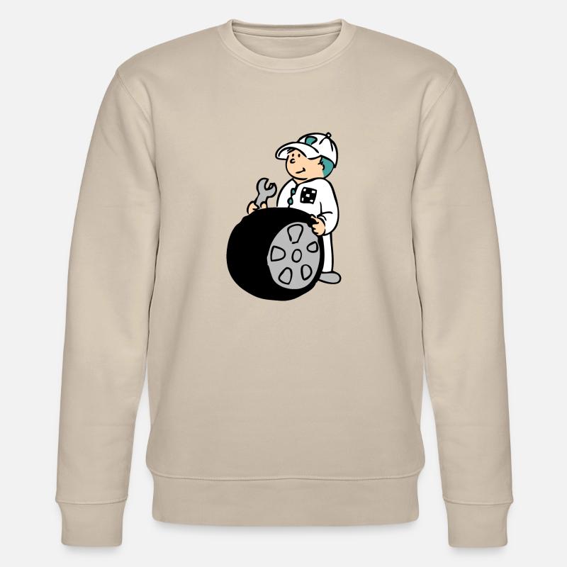 Pit Crew - Sweat bio CHANGER Stanley/Stella Unisexe - beige
