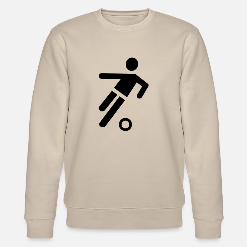 Fußball - Stanley/Stella Unisex Bio-Sweatshirt CHANGER  - Beige