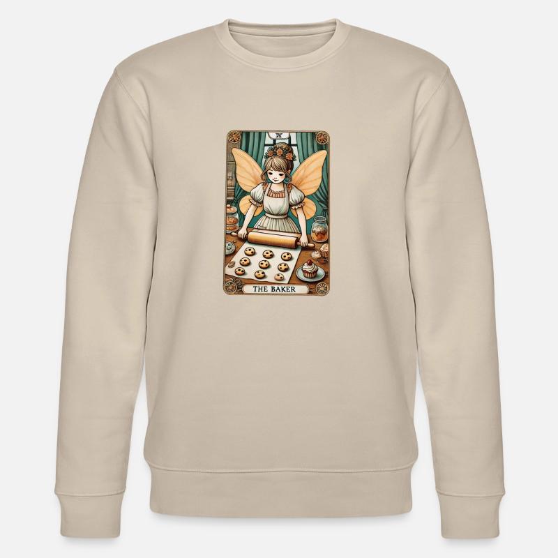 Der Bäcker - Stanley/Stella Unisex Bio-Sweatshirt CHANGER  - Beige