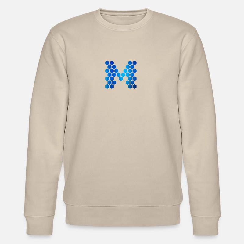 m hex logo - Sweat bio CHANGER Stanley/Stella Unisexe - beige