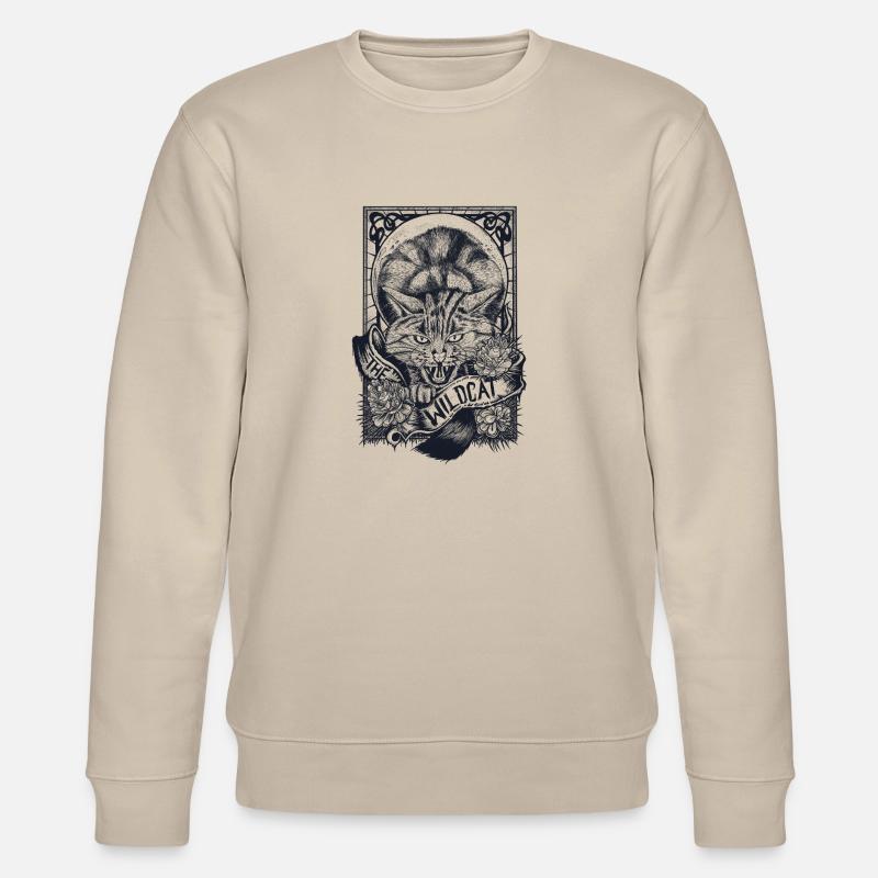 Wildcat einfarbig - Stanley/Stella Unisex Bio-Sweatshirt CHANGER  - Beige