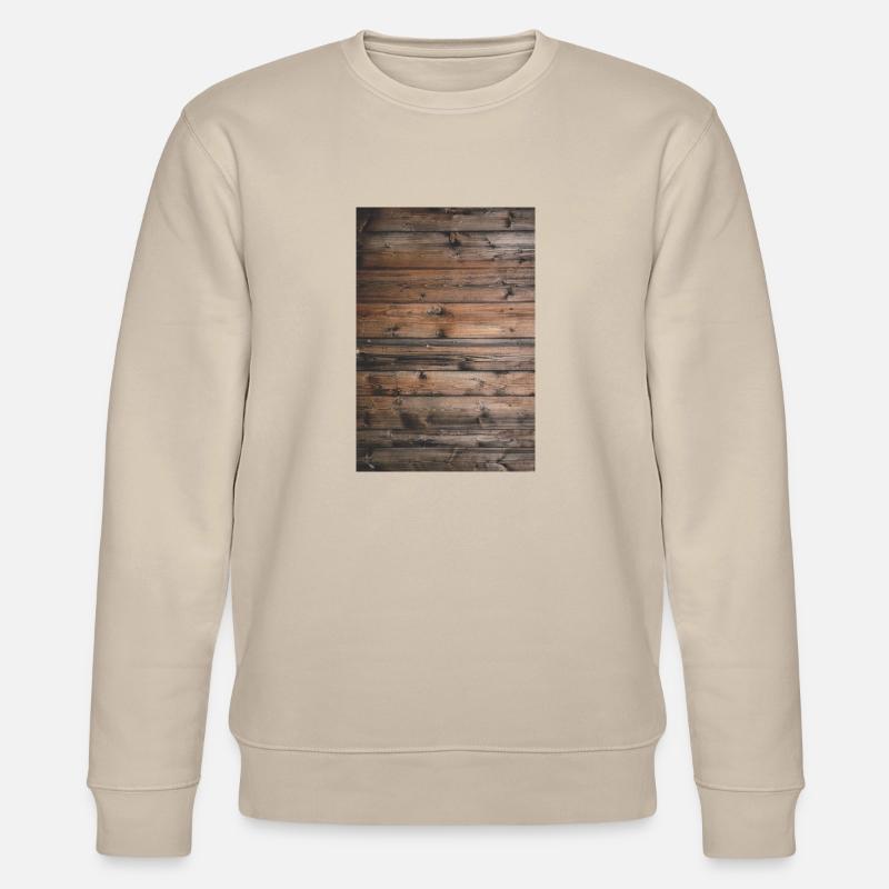 Holz - Stanley/Stella Unisex Bio-Sweatshirt CHANGER  - Beige