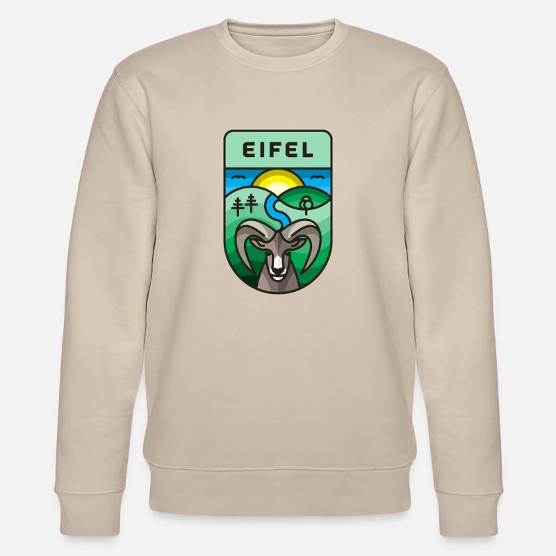 Eifel Patch - Stanley/Stella Unisex Bio-Sweatshirt CHANGER  - Beige