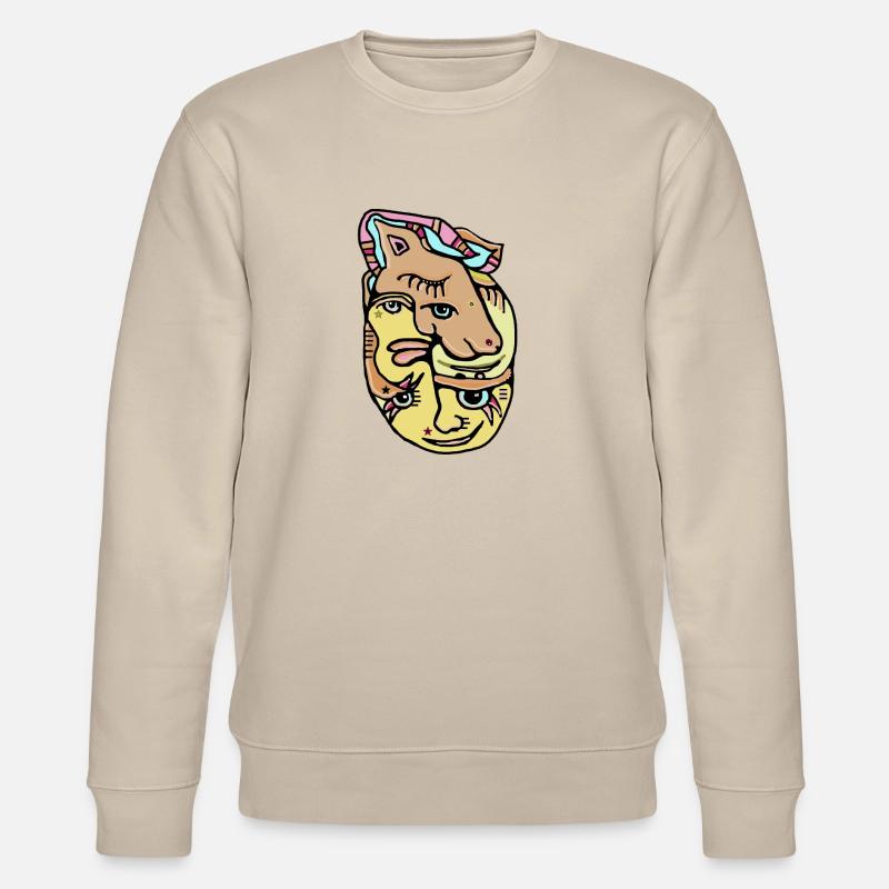 Unicake - Stanley/Stella Unisex Bio-Sweatshirt CHANGER  - Beige