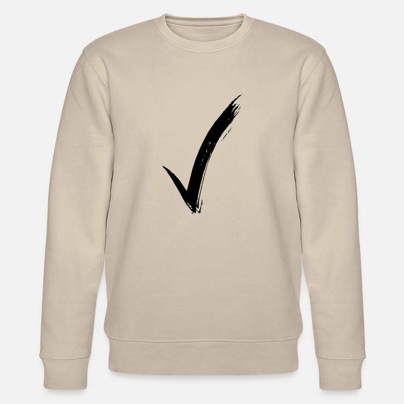 check - Stanley/Stella Unisex Bio-Sweatshirt CHANGER  - Beige
