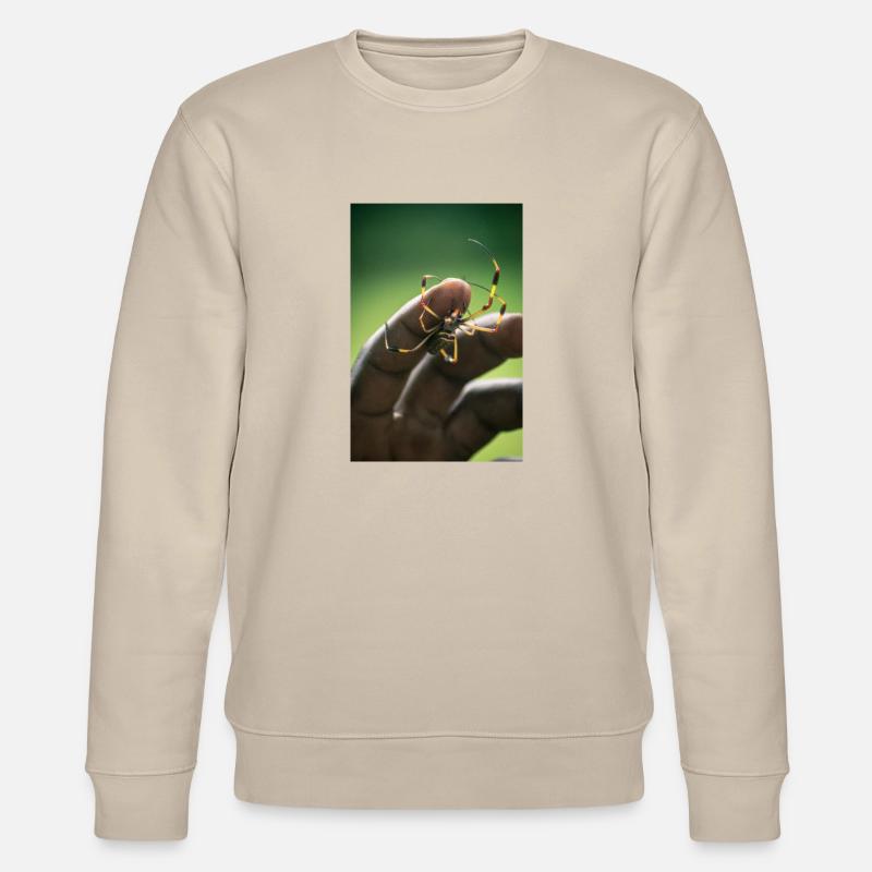 Spinne - Stanley/Stella Unisex Bio-Sweatshirt CHANGER  - Beige