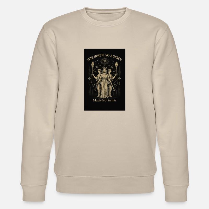 4D5A308B F03D 46F7 BE20 75B20CB61337 - Stanley/Stella Unisex Bio-Sweatshirt CHANGER - Beige