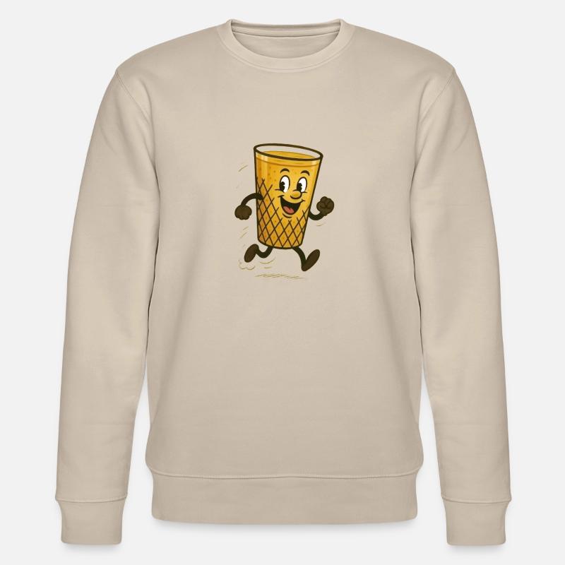 geripptes - Stanley/Stella Unisex Bio-Sweatshirt CHANGER  - Beige