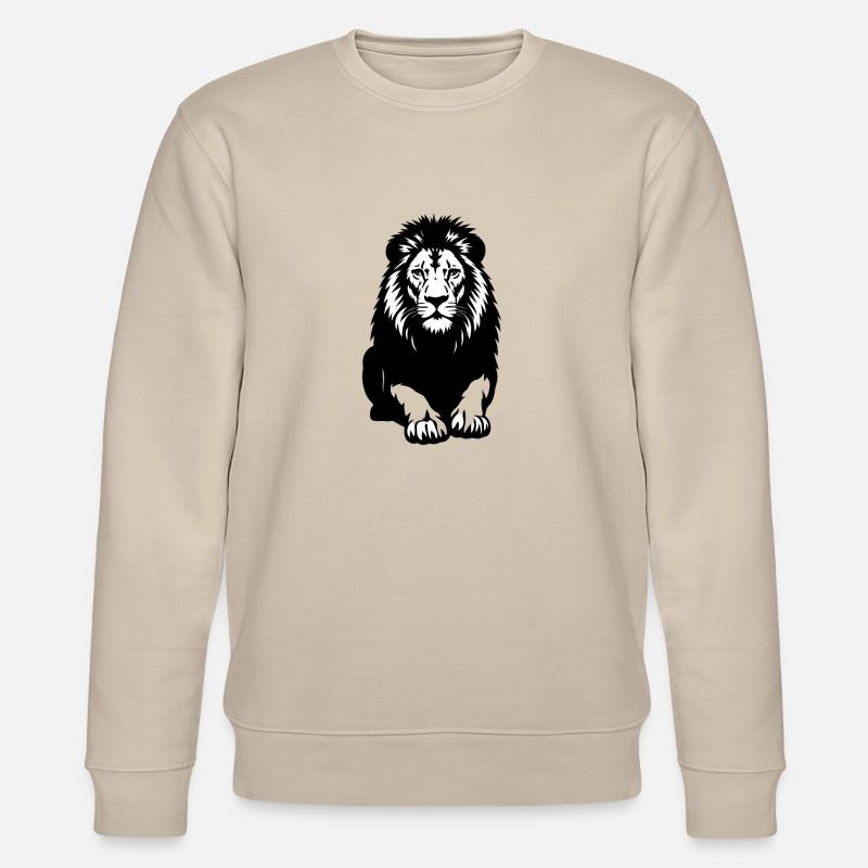 Lion - Stanley/Stella CHANGER Unisex Organic Sweatshirt - beige