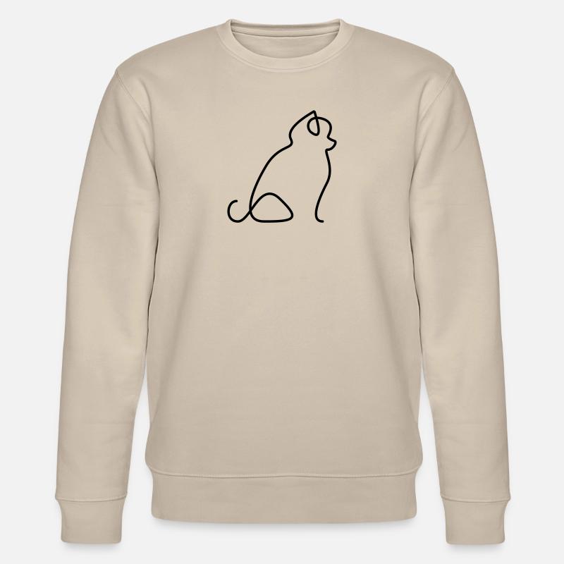 Pomeranian - Stanley/Stella Unisex Bio-Sweatshirt CHANGER  - Beige