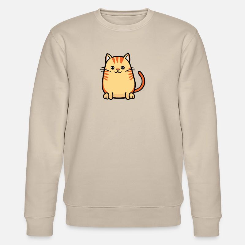 Juste mignon chaton - Sweat bio CHANGER Stanley/Stella Unisexe - beige