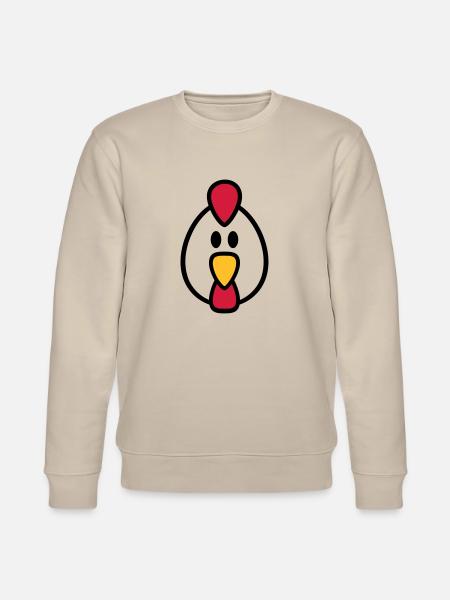 Chicken - Stanley/Stella CHANGER Unisex Organic Sweatshirt - beige