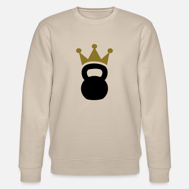 Kettlebell - Stanley/Stella Unisex Bio-Sweatshirt CHANGER  - Beige