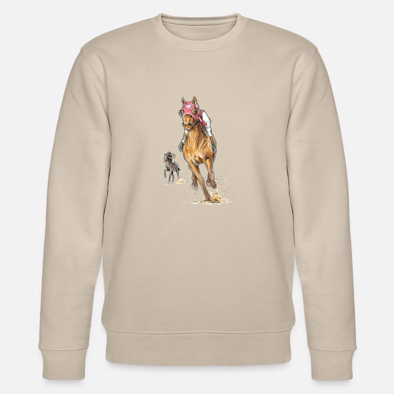 Seabiscuit - Stanley/Stella Unisex Bio-Sweatshirt CHANGER  - Beige