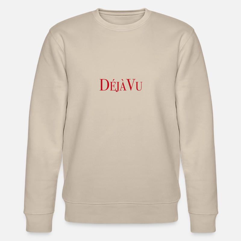 DEJA VU - Stanley/Stella Unisex Bio-Sweatshirt CHANGER  - Beige