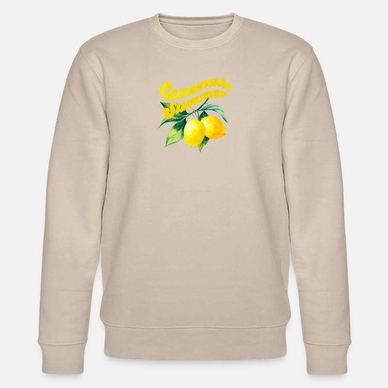 Limonade d’été - Sweat bio CHANGER Stanley/Stella Unisexe - beige