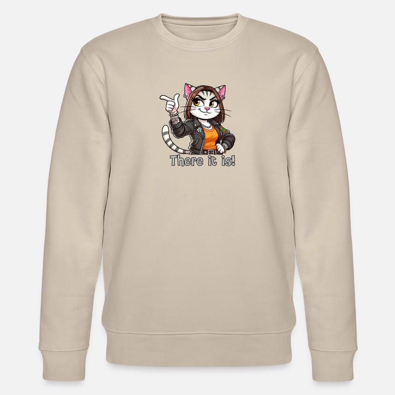 Da ist es! - Stanley/Stella Unisex Bio-Sweatshirt CHANGER  - Beige