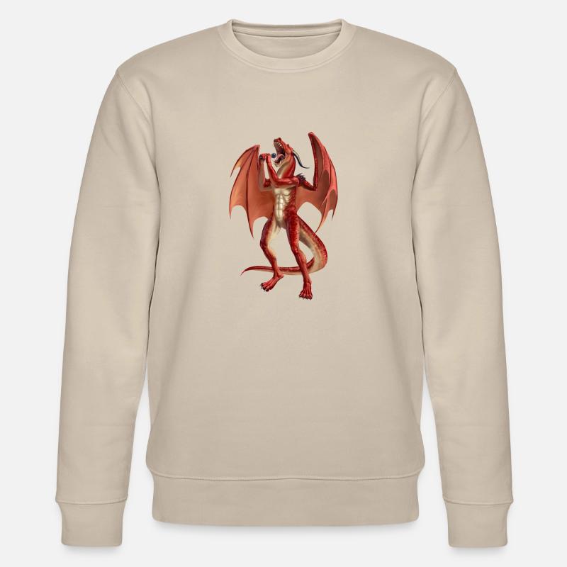 Singing Dragon - Stanley/Stella Unisex Bio-Sweatshirt CHANGER  - Beige